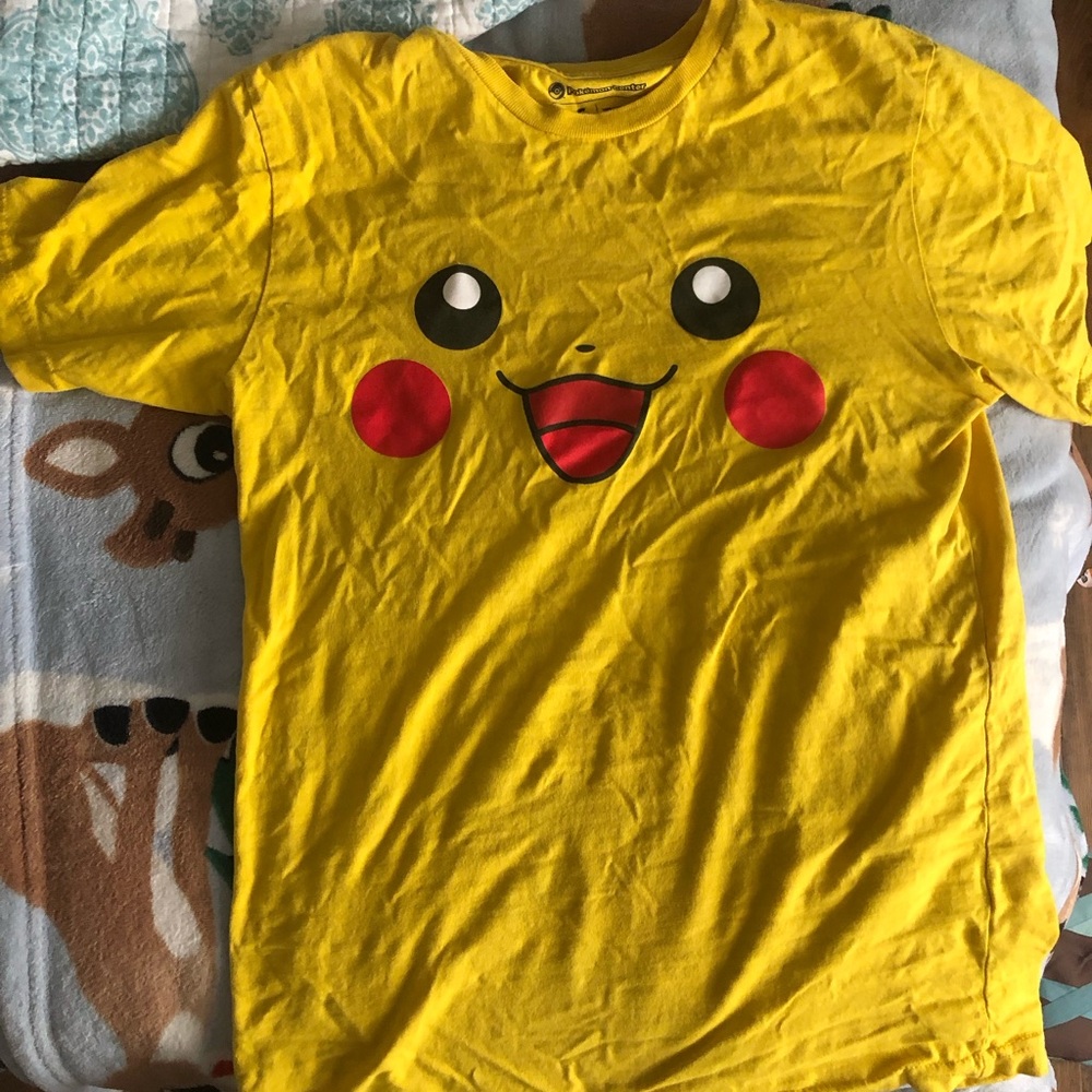 Pokemon Pikachu Yellow Kids T-Shirt